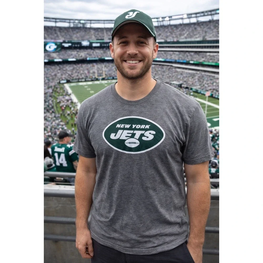 Brand new Nike Men's 3XL NY Jets Short Sleeve T-Shirt‎ (Grey)